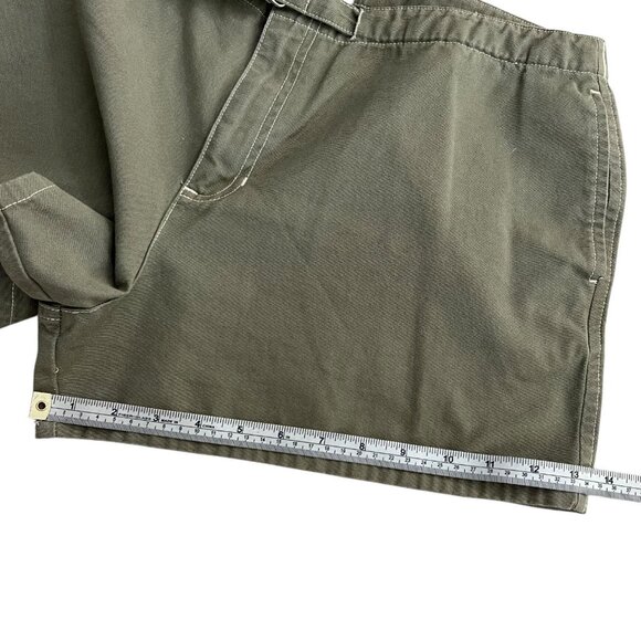 Vintage Y2K‎ Old Navy Womens Low Rise Shorts Khaki Size 12 Utility Microshorts - Picture 8 of 8